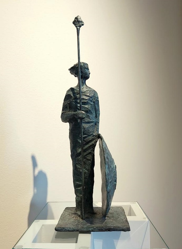"Porsenna" bronzo cm. 39x10x16