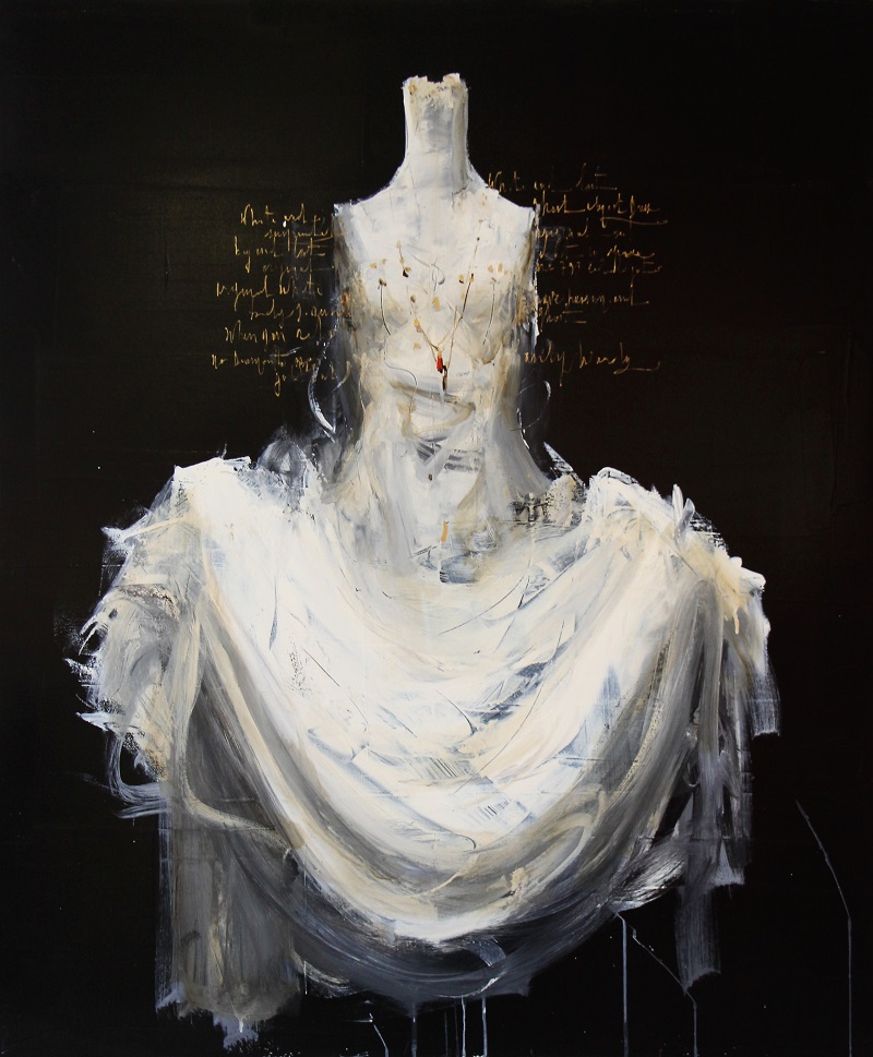 "Al most ghost" dipinto su tela cm. 100x120