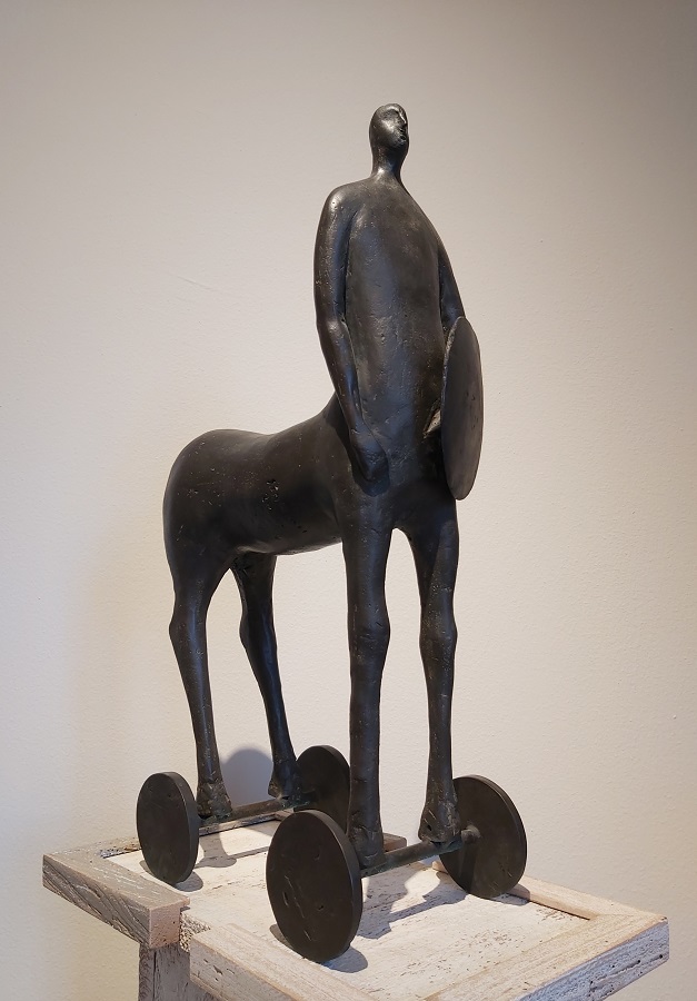 "Centauro" bronzo - altezza cm. 56x32