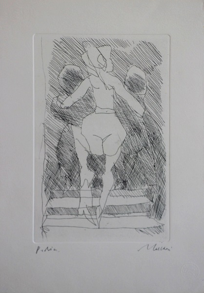 "Figure" incisione cm. 50x35