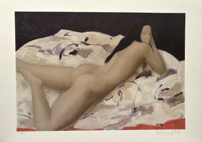 "Anita" litografia cm. 50x70 | Alain Bonnefoit