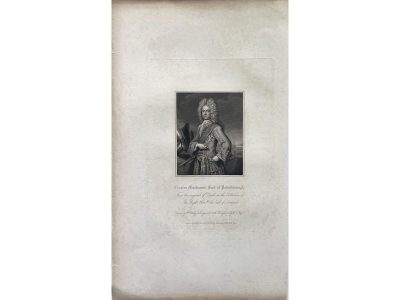 "B10 CHARLES MORDANT, EARL OF PERBORONGH" incisione originale cm. 43,5x28,2 | Personaggi